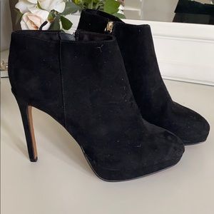 High Heel Black Booties